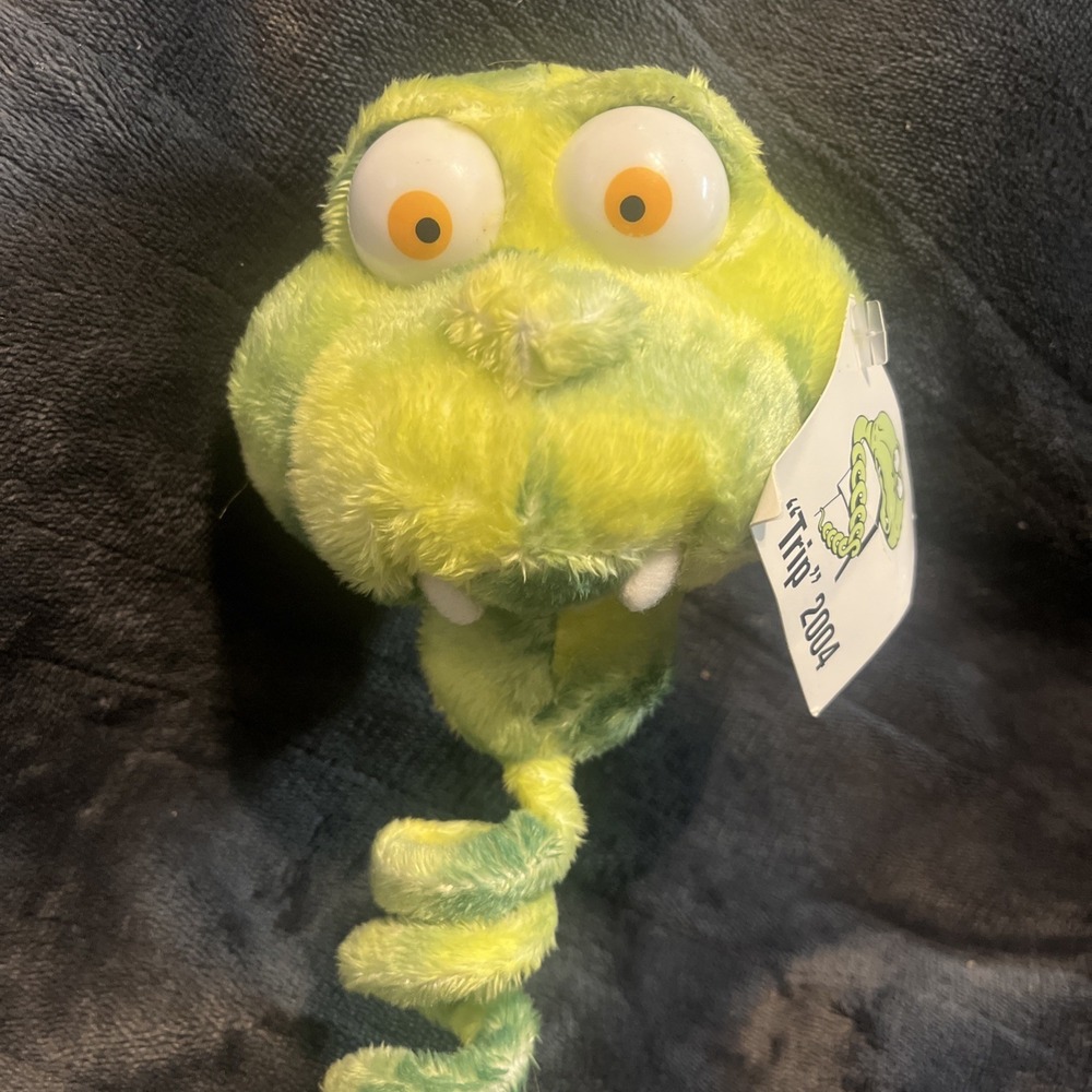 Vtg 2004 "Trip" Bacteria Germ Plush Medical Promo NWT Hibiclens Biogel 10"